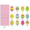 2025 New Model, Easter, Easter Party Decoration, Egg Radish, Disposable, Paper, Beverage Decoration, Straw, Party Decoration