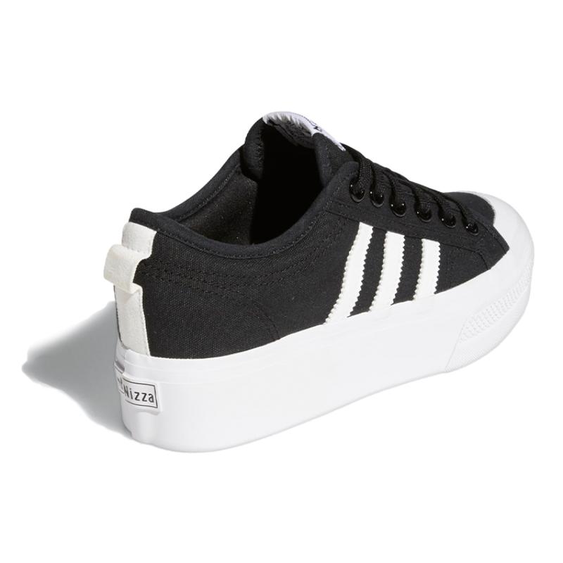 adidas Women's Nizza Platform 'Black' Women's Sneakers FV5321