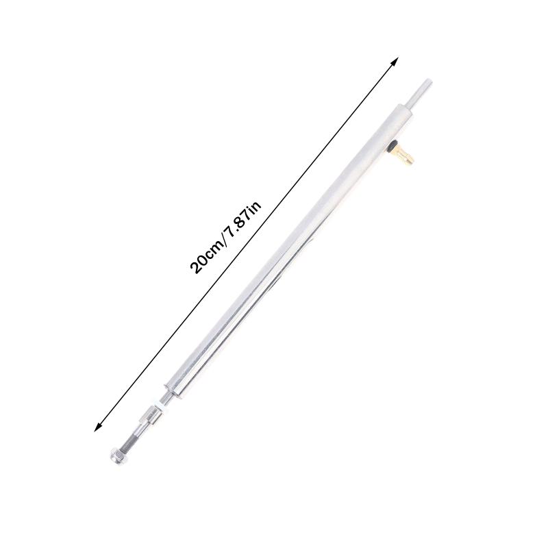 L10/15/20/25/30Cm Length Stainless Steel Tube With Grease Nozzle 4Mm Boat Shaft For Rc Electric Racing Boat