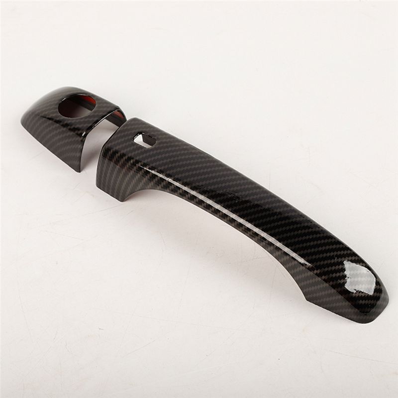 Car Exterior Door Handles Cover Trim For 300 2011-2025 Accessories ABS Carbon Fiber