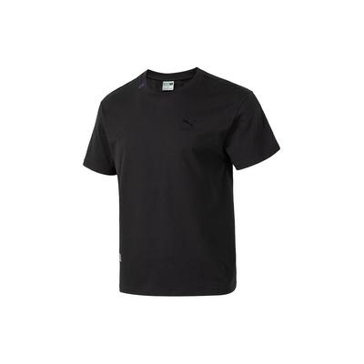 Alphabet Musterdruck Training Fitness Kurzarm Oversize T-Shirt Herren Tops Schwarz 626870-01