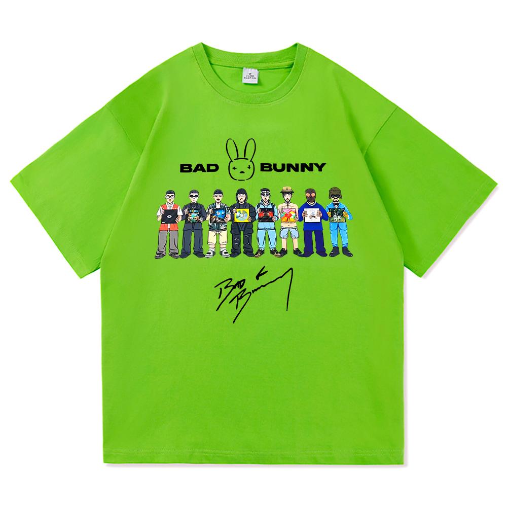Bad Bunny T Shirt Fashion Unisex Vintage Debí Tirar Más Fotos New Album 2025 TShirt Unisex DeBÍ TiRAR MáS FOToS Cotton Tees Shirts