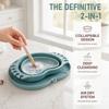 Heart-Shaped Drying Rack & Storage Tray with Textured Base Portable Washing Mat  for Travel