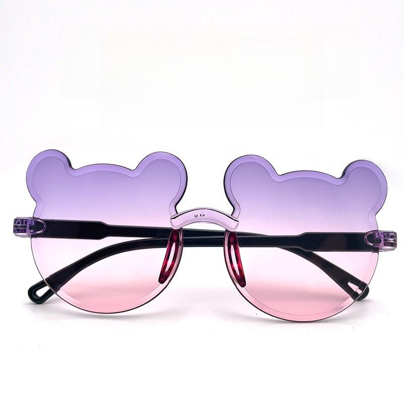 

Сонцезахисні окуляри з милою ведмежою оправою, модні для хлопчиків та дівчаток, UV400, захист від сонця, стійкість до ультрафіолету, подорожей та стрільби...