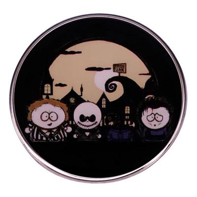 Nightmare Before Christmas South Park Metallbrosche Anstecknadel