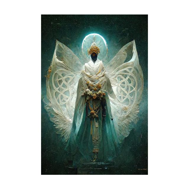 

Raven Queen Sacral Redemption Плакаты и принты Настенные художественные картины Цветочные люди Картина на холсте Гостиная Домашний декор Cuadros 21x30cm No Framed