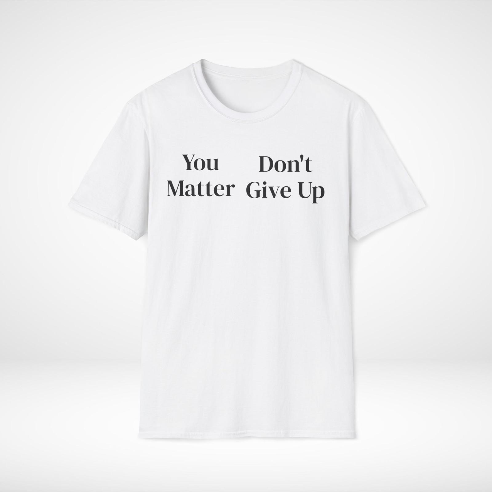 

Ироничная унисекс футболка, Ты не важен, Сдавайся, Саркастичная футболка, Смешной графический принт 4XL