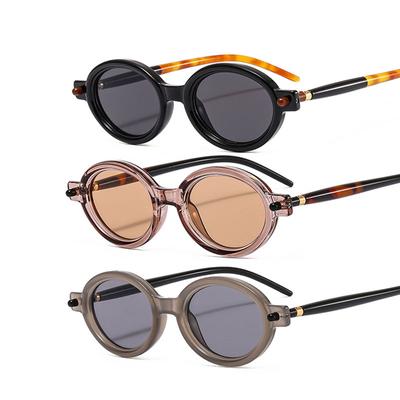 Fashion Oval Sunglasses Men  Vintage Small Round Frame Sun Glasses Male Luxury Brand Retro Driving Hombre
