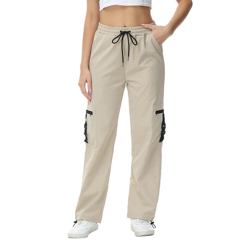 

Женские брюки, модные широкие спортивные брюки, женские повседневные длинные брюки, брюки