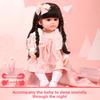 56Cm Reborn Simulation Barbie Gift Doll Baby Soft Gel Girl Toy Set Children's Doll