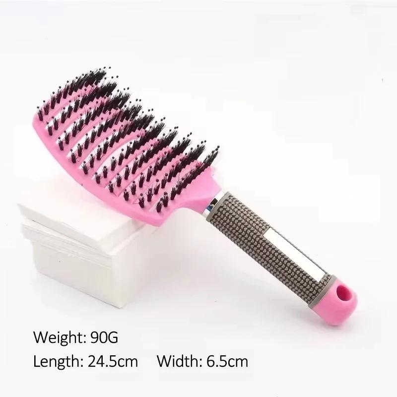 Professional Hair Comb for Scalp Massage Detangling Brush for Wet Curly Hair Wide Tooth Comb for Thick Hair Barber Styling Tools