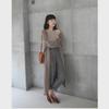 Fall/Winter 2025 Women's Korean Loose Knit Cardigan - Solid Color, Long Sleeve, Mid-Length, Thickened Sweater Coat