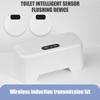 Pulsante Esterno per Scarico WC Induzione Scarico WC ABS per Scarico Automatico e Risparmio Idrico