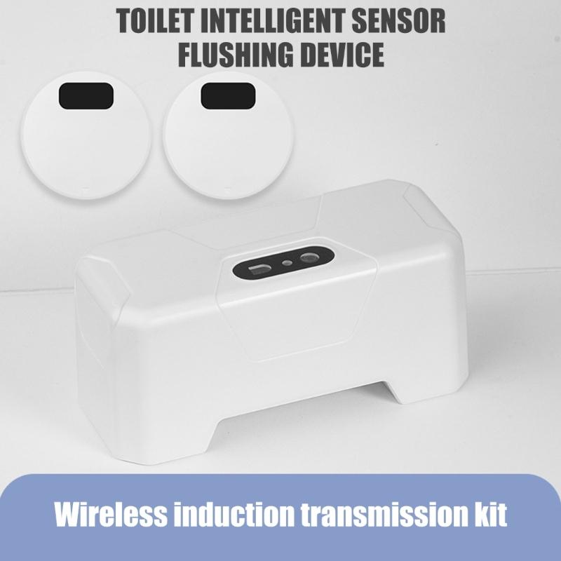 Pulsante Esterno per Scarico WC Induzione Scarico WC ABS per Scarico Automatico e Risparmio Idrico