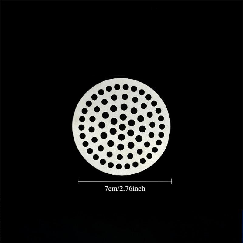 1 tapa de drenaje para baño, herramienta de baño de acero inoxidable 304, accesorios de baño, colador de fregadero, tapa de drenaje de piso, filtro de cabello