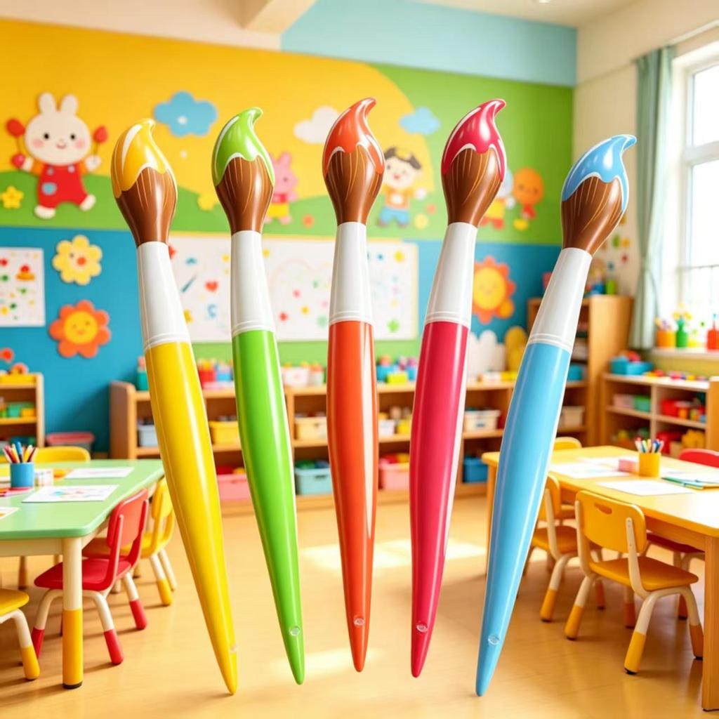 Aufblasbarer PVC-Bleistift Klassenzimmerdekoration & Abschlussgeschenk