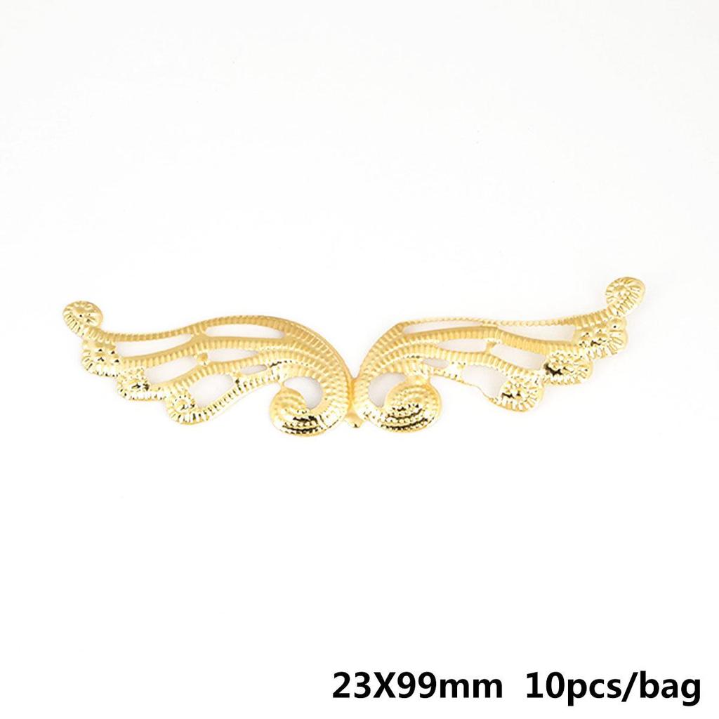 10ks Paví Měsíční Přívěsek Květina DIY Doplňky Součástky Pro Výrobu Šperků