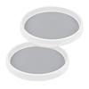 2025+ Pack Of 2 Rotating Spice Rack Turntable Organiser, Non-Slip Turntable,Suitable for Fridge, Dresser,Spice Rack