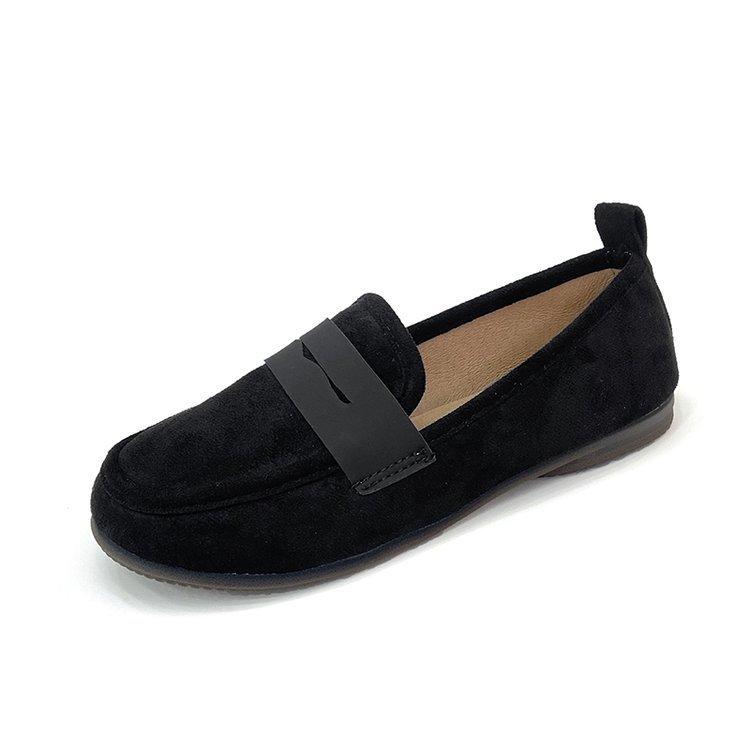 Summer autumn new soft bottom soft surface matte fashion pedal flat sole single shoes women