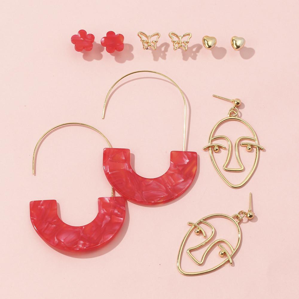 Cartoon Alloy Gorgeous Character Earrings For Women Ideal Gifts For Various Occasions