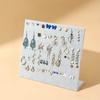 Flannel Ear Stud Display Rack Hanging Display Stand Useful Earring Display Shelf  Jewelry Props