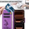 For iPhone 17 Pro Case Butterflies Flower Leather Wallet Flip Phone Cover
