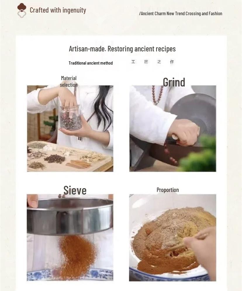 Custom Osmanthus Scented Herbal Incense Bracelet - Traditional Handmade Chinese Prayer Beads