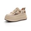 Hollow leather thick baseplate shoes summer new small breathable hole shoes sports casual sandals