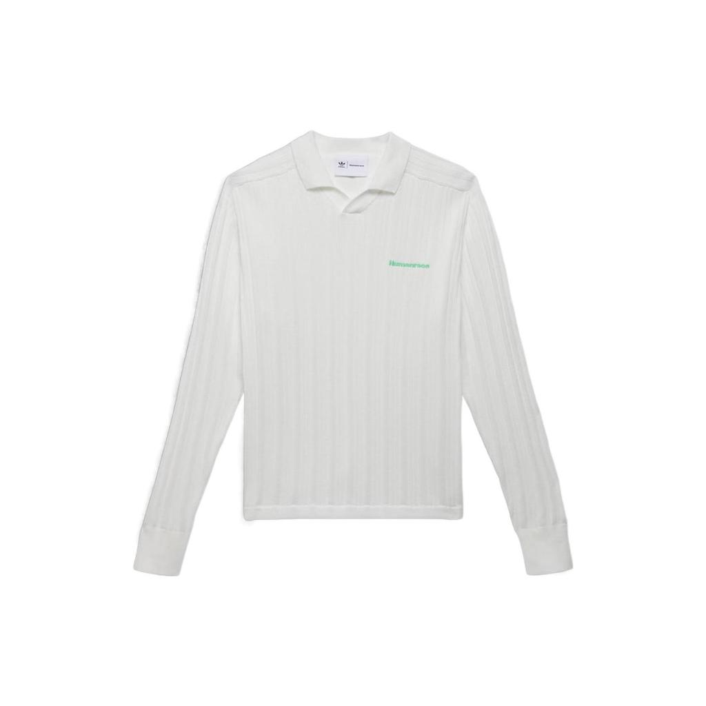 Adidas X Pharrell Williams Knit Long-Sleeve Jersey Cloud White Unisex Tops HZ8138
