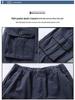 Men's Cotton Cargo Pants - Loose, Multi-Pocket, Straight Leg, Ideal for Spring/Autumn Outdoor Sports