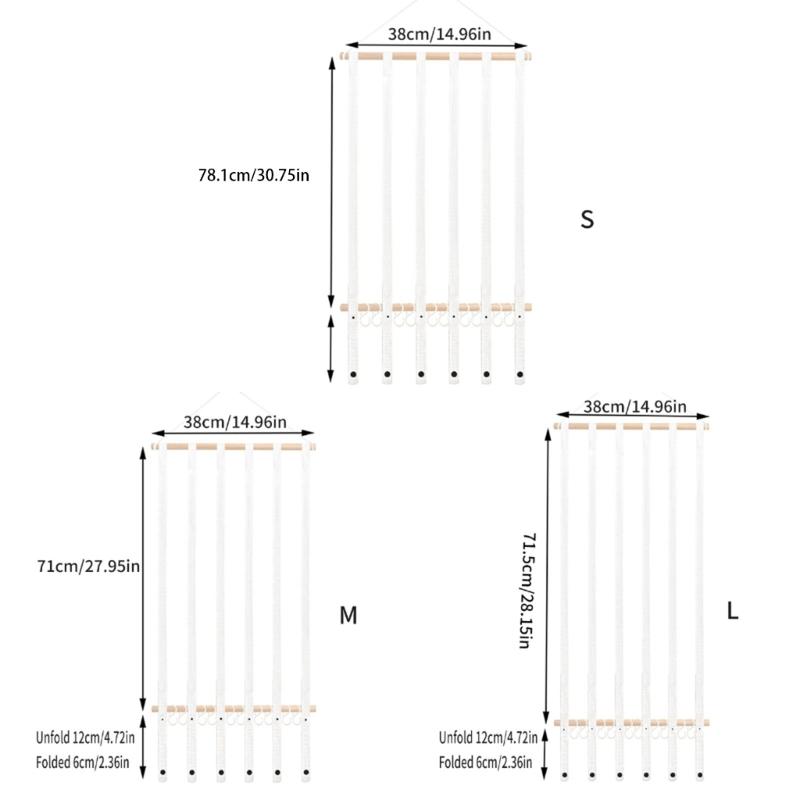 Dekorativer Prinzessinnenzimmer-Haarschmuckhalter Hält über 60 Schleifen Abnehmbares Banddesign Haarschmuck-Aufhänger