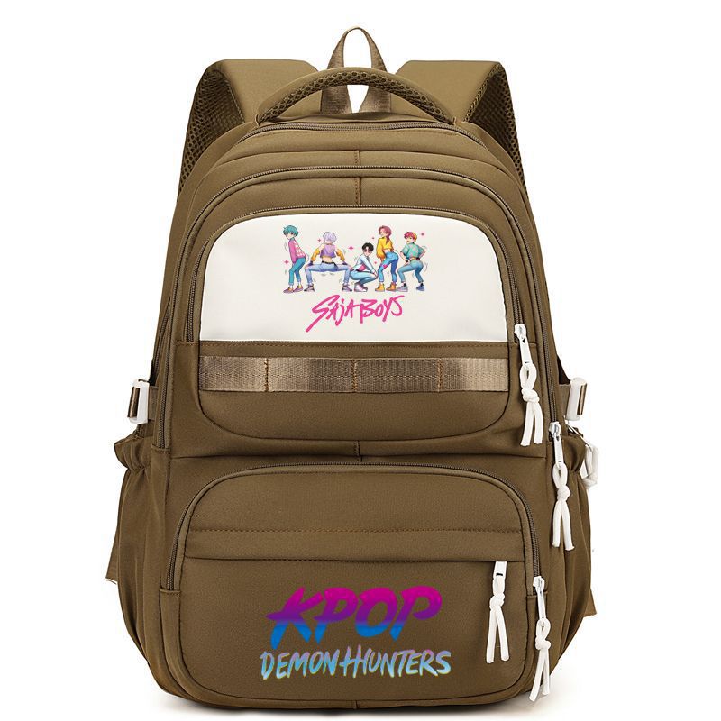 Kpop Witch Hunter Group Schoolbag Girl Cute Primary School Backpack Junior High School Light Large Capacity Lightweight