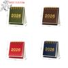 (YOUU06)2026 Mini Simple Calendar Small Desk Calendar Coil Calendar Planner Desktop Decoration Office Stationery New Year