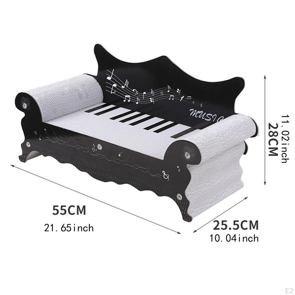 Cat Scratcher Sofa Bed Scratching Pad Corrugated Paper Home Wear Resistant Board