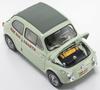 Kyosho Original 1/18 Scale Fiat Nuova 500 Elaborazione Abarth Record (Green Clear) Finished Product KS08966ALG