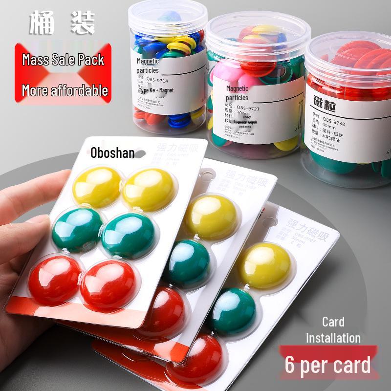 Kulaté barevné magnetické tabule a bílé tabule Magnety - Silná přilnavost, Malé částice, Magnetické náplasti