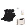 Nike Ankle Socks Unisex Combo Set Black (Unisex) Socks Gift Boxes SX7677 010