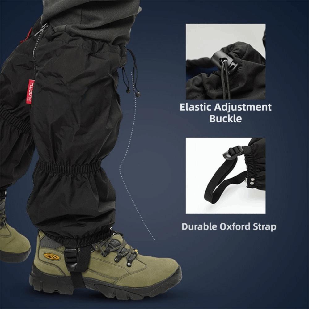 Windproof Leg Gaiters Waterproof Leg Warmers Mountaineering Snow Boot Covers Hiking