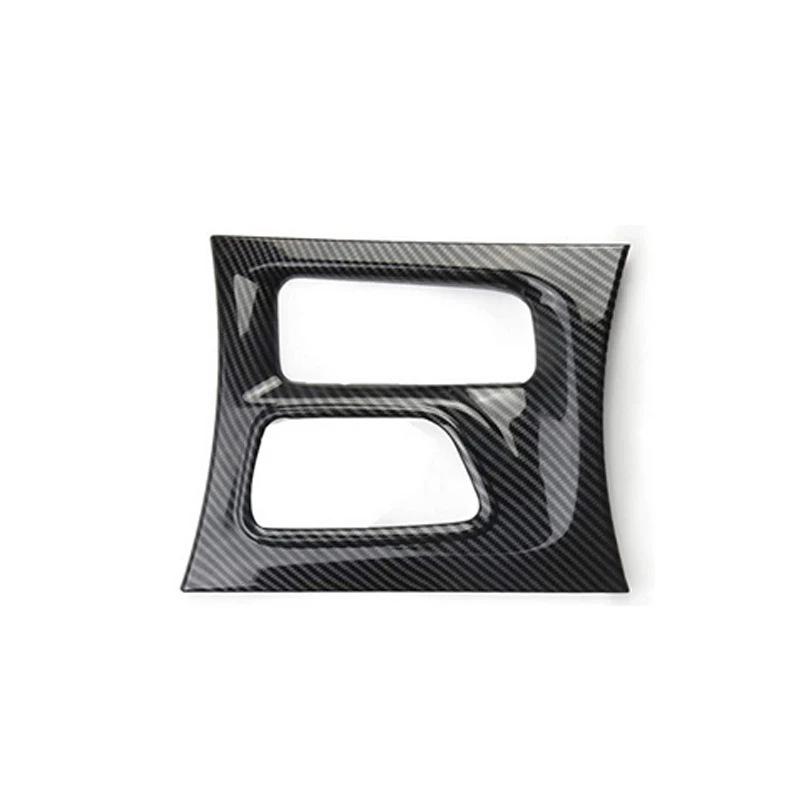 Kohlefaser-Zierleiste für 2015-2021 Dodge Challenger Mittelkonsolen-Schaltkulissen-Panel