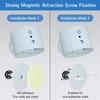 2024 Innovative USB Rechargeable Magnetic Wall Lamp with Remote Control - Three-Color Dimmable Night Light