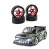 26mm Racing Tire Tyre Metal Wheel Rim For 284131 K969 K979 K989 P929 Mini-z 1/28 Rc Car Upgrades Parts,a