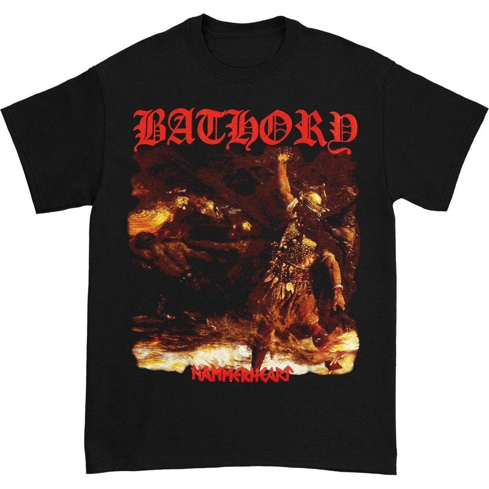BATHORY cd cvr HAMMERHEART Official SHIRT LRG New nbp under sign blood fire M