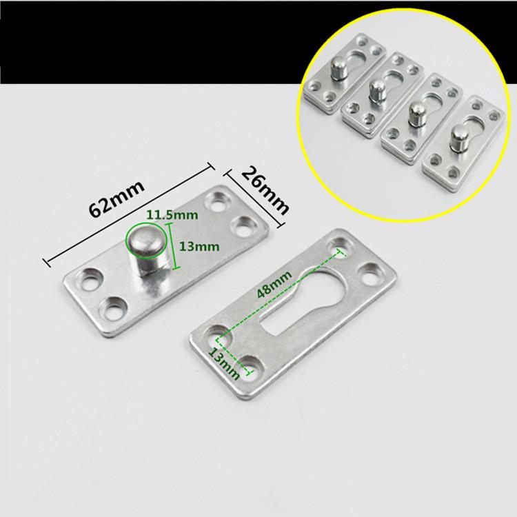 4pair Metal Bed Bracket Hinge Fastener Wood Board Connector for Bed Fixed Corner Bed Beam Support Furniture Hardware Fittings