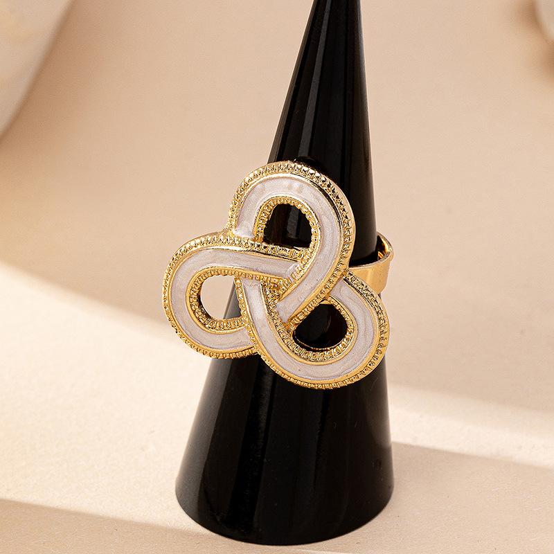 Mode Ohrringe Halskette Ring Armband Set