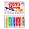 Pentel Crayon Waschbarer Futokurayon GWM1-12 12 Farben