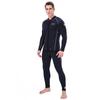 3mm Neoprene Wetsuit Jacket With Integrated Bib Scuba Diving Snorkeling Thermal Insulation Unisex Adult
