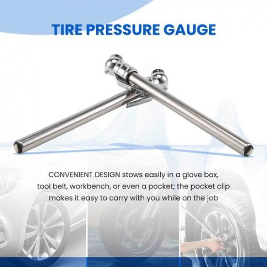 5 Packung Bleistift Reifendruck 5-50 Psi Universal für Auto Motorrad W2J7