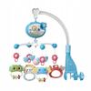 Blue Crib Mobile with Music Projector, Remote Control, Music Box