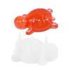 1pcs Mini Sea Turtle Plate Resin Mold 3D Silicone Epoxy Resin Casting Mould Animal Plaster Making Mold Tabletop Ornament