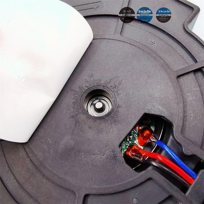 12V Turbo Blower Double Ball Bearing Cooling Fan for Grill - DB9733B12M 9.7CM